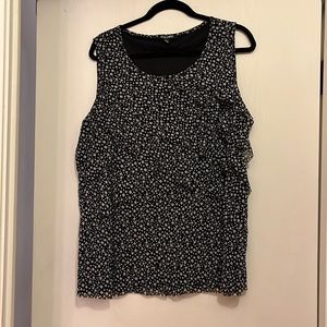 Roz & Ali Monochrome Patterned Tank Top